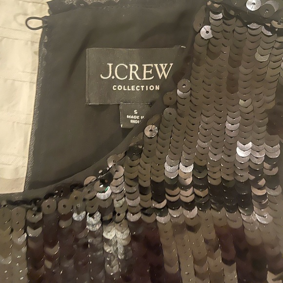 J Crew Sleeveless Sequin Blouse Size Small - Picture 2 of 2